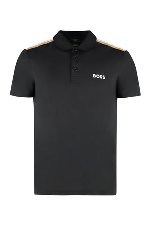 Techno jersey polo shirt-0